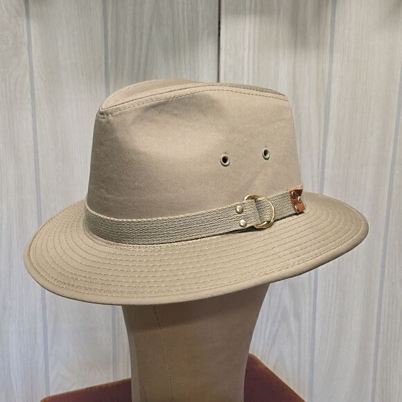 Dorfman Pacific | 100% Cotton Fedora Hat - Picture 1 of 6